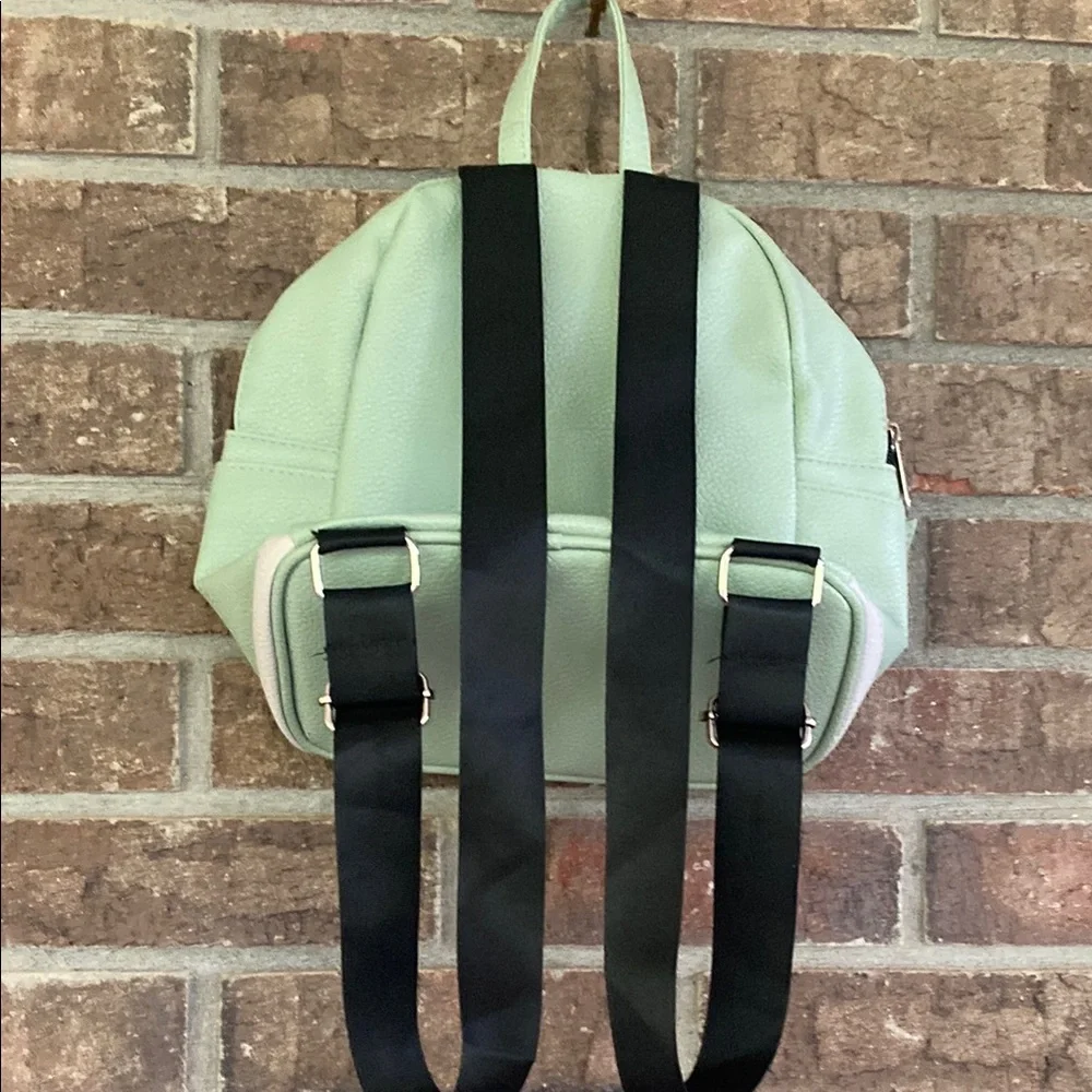 Baby Yoda Green and Pink Kids Backpack